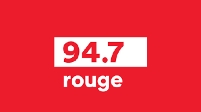 Logo de 94.7 rouge